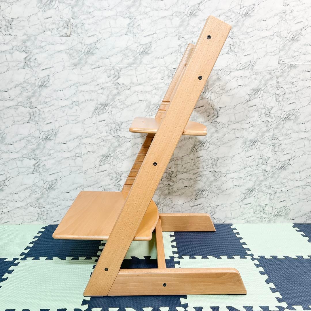 【美品】ストッケ トリップトラップ ナチュラル 新型 シリアル5