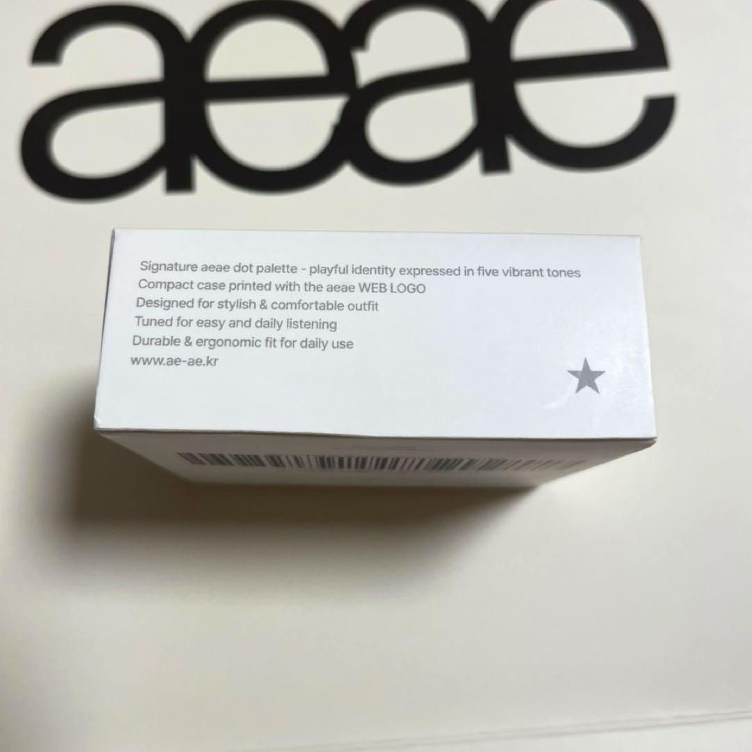 aeae 有線イヤホン イヤフォン ブルー