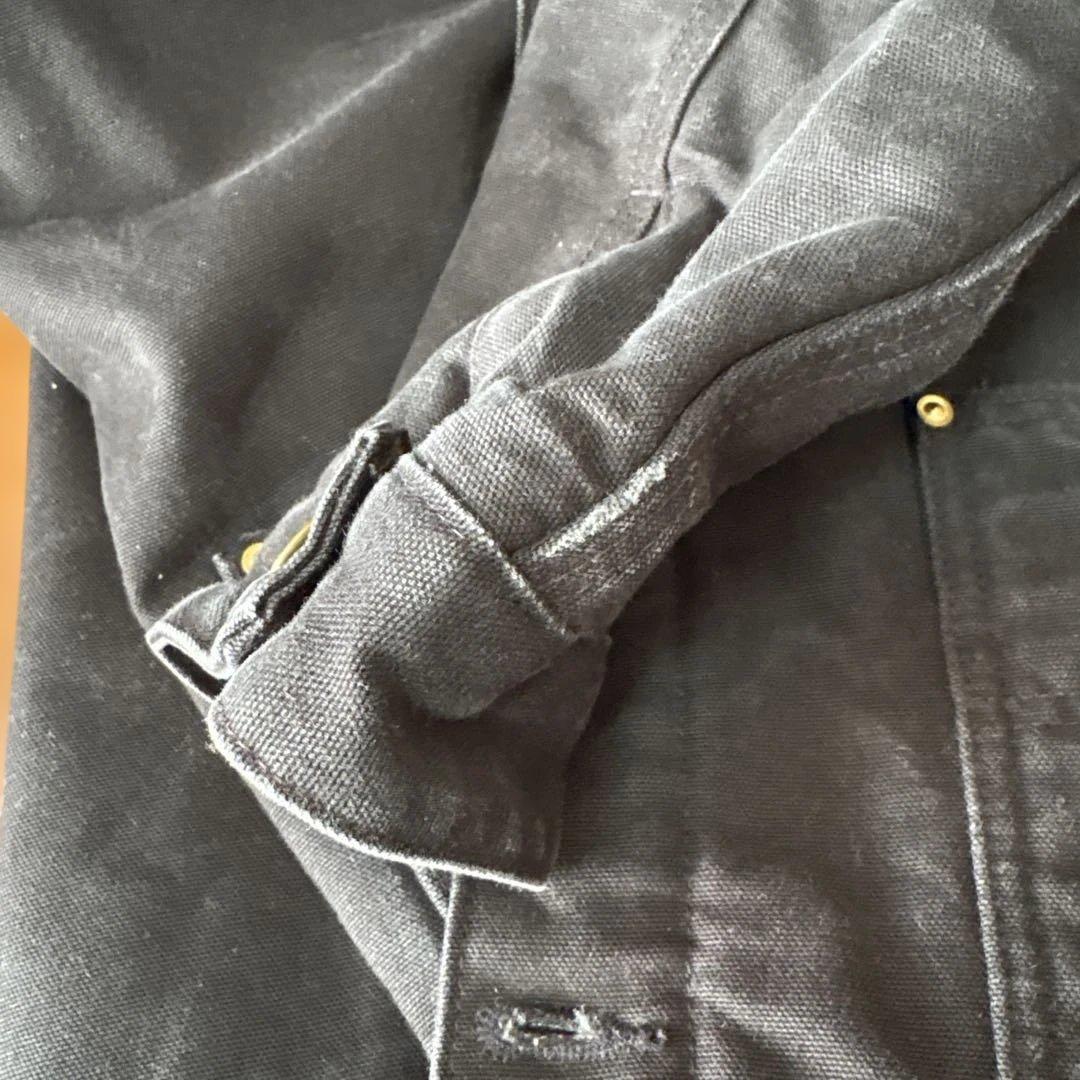 Carhartt カーハートブラック カバーオール Mミシガン　チョアコート