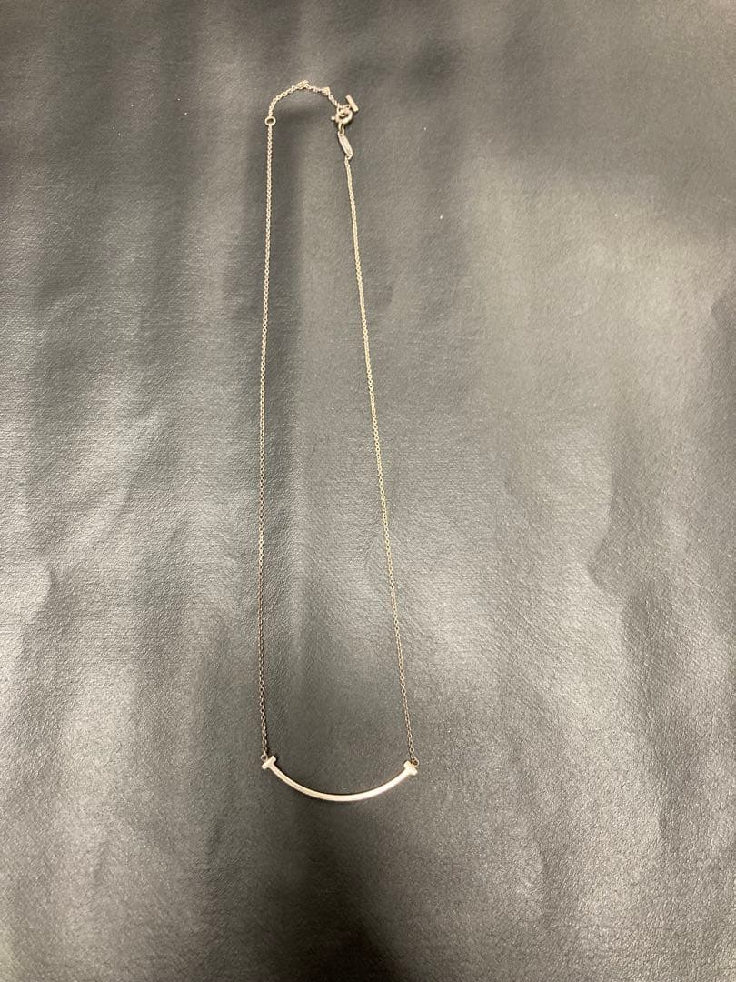 Tiffany& Co. Tスマイルネックレス