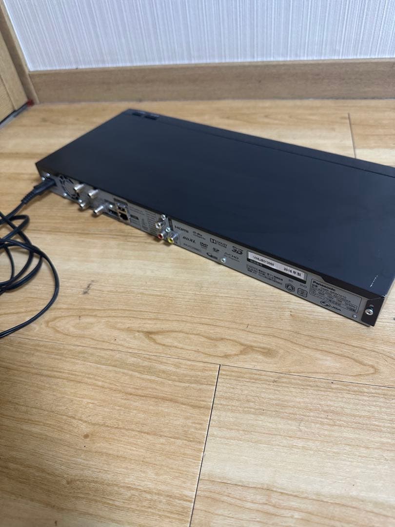 ⑧ Panasonic ブルーレイレコーダー DMR-BRW1010 2016年