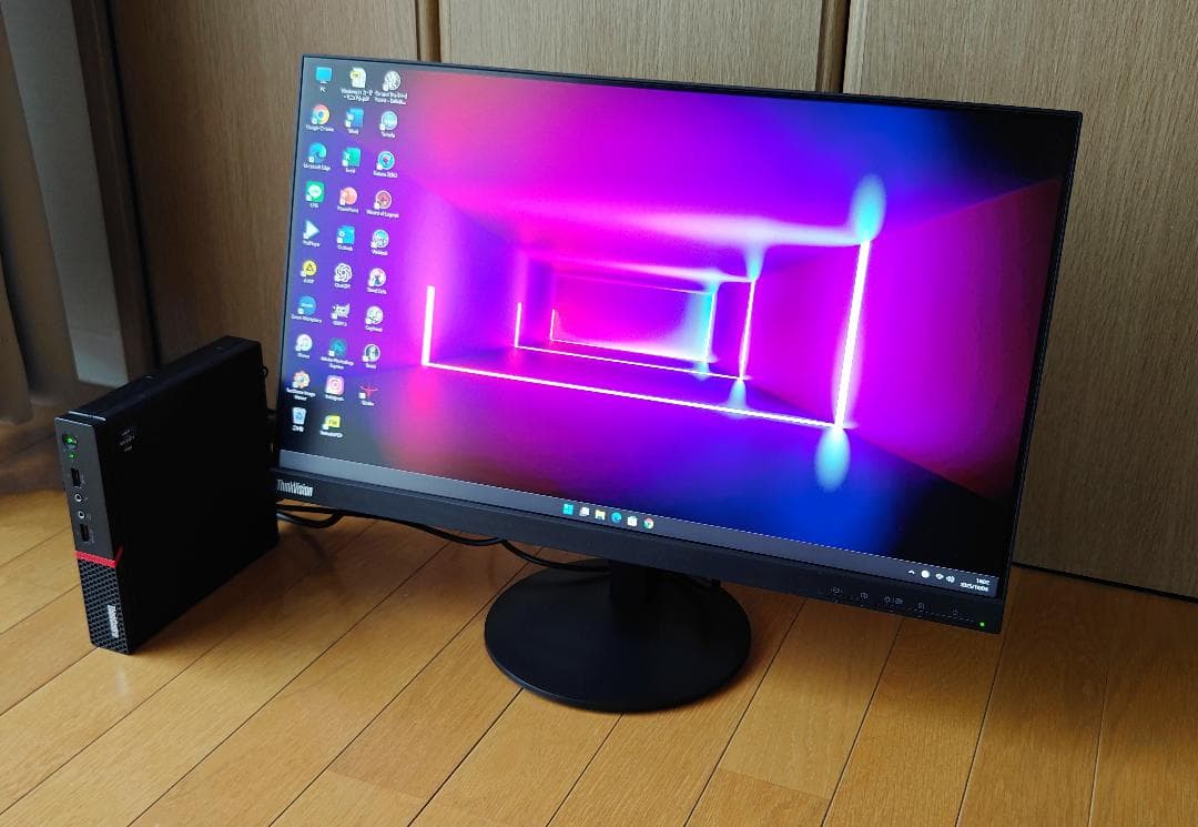 Lenovo 省スペース 高性能 デスクトップPCセット