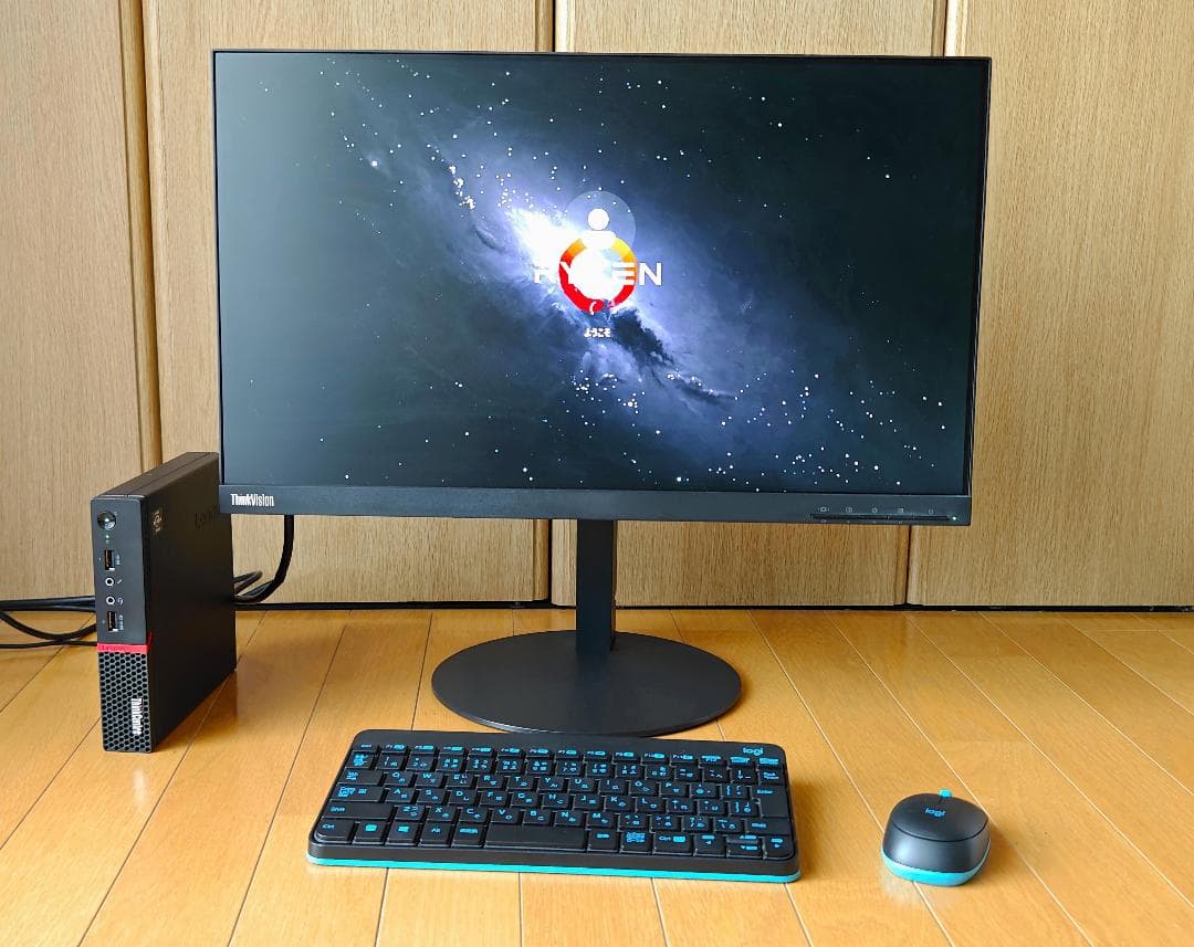 Lenovo 省スペース 高性能 デスクトップPCセット