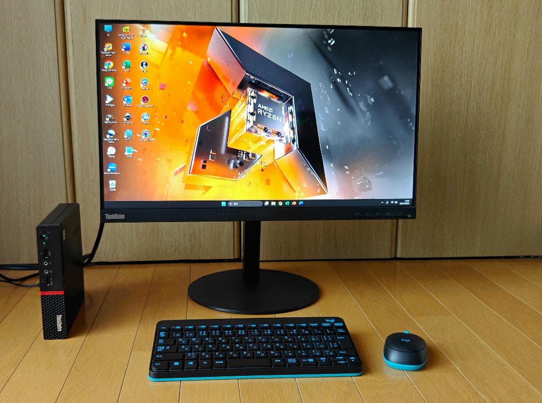 Lenovo 省スペース 高性能 デスクトップPCセット