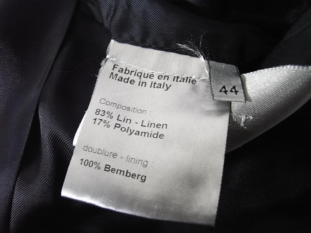 専用size44☆美品☆ディオールオム リネン製スモーキングジャケット