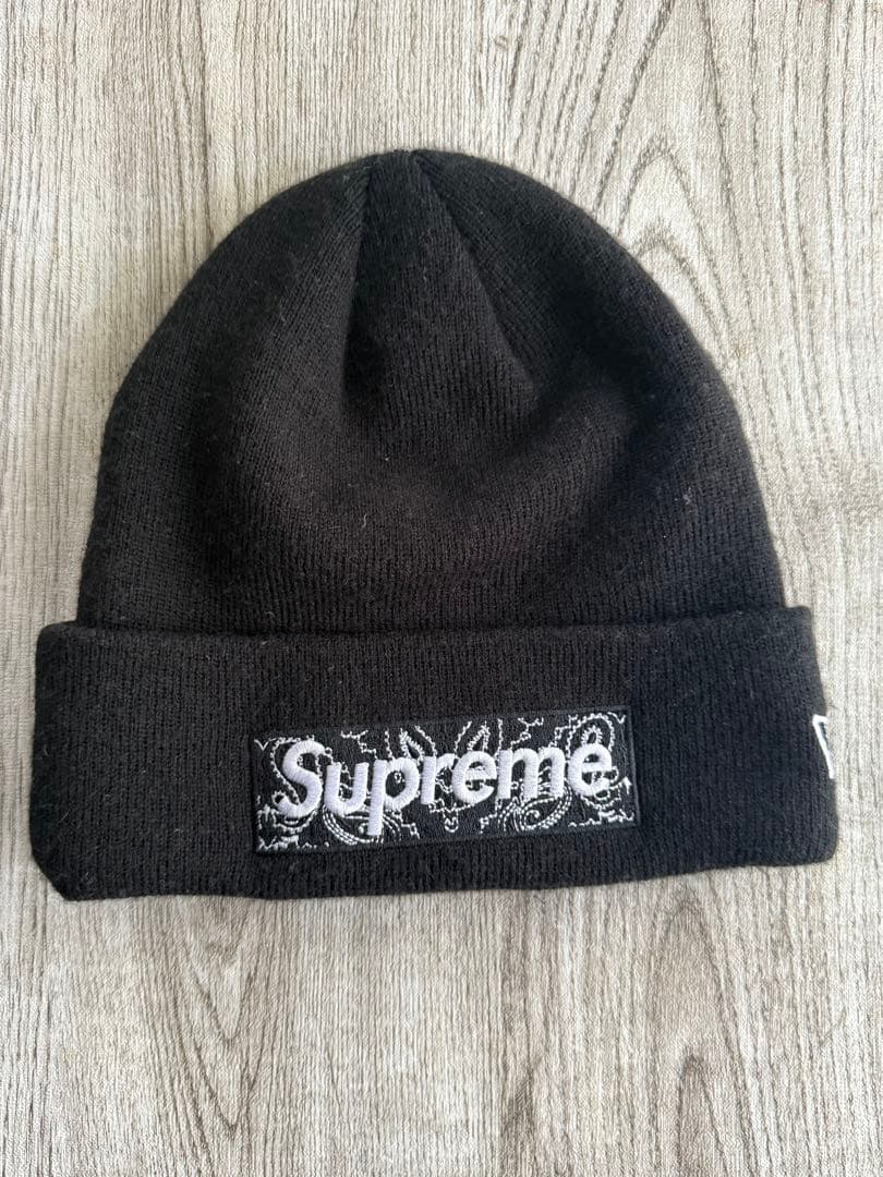 Supreme ニット帽 バンダナ ボックスロゴ 2019AW