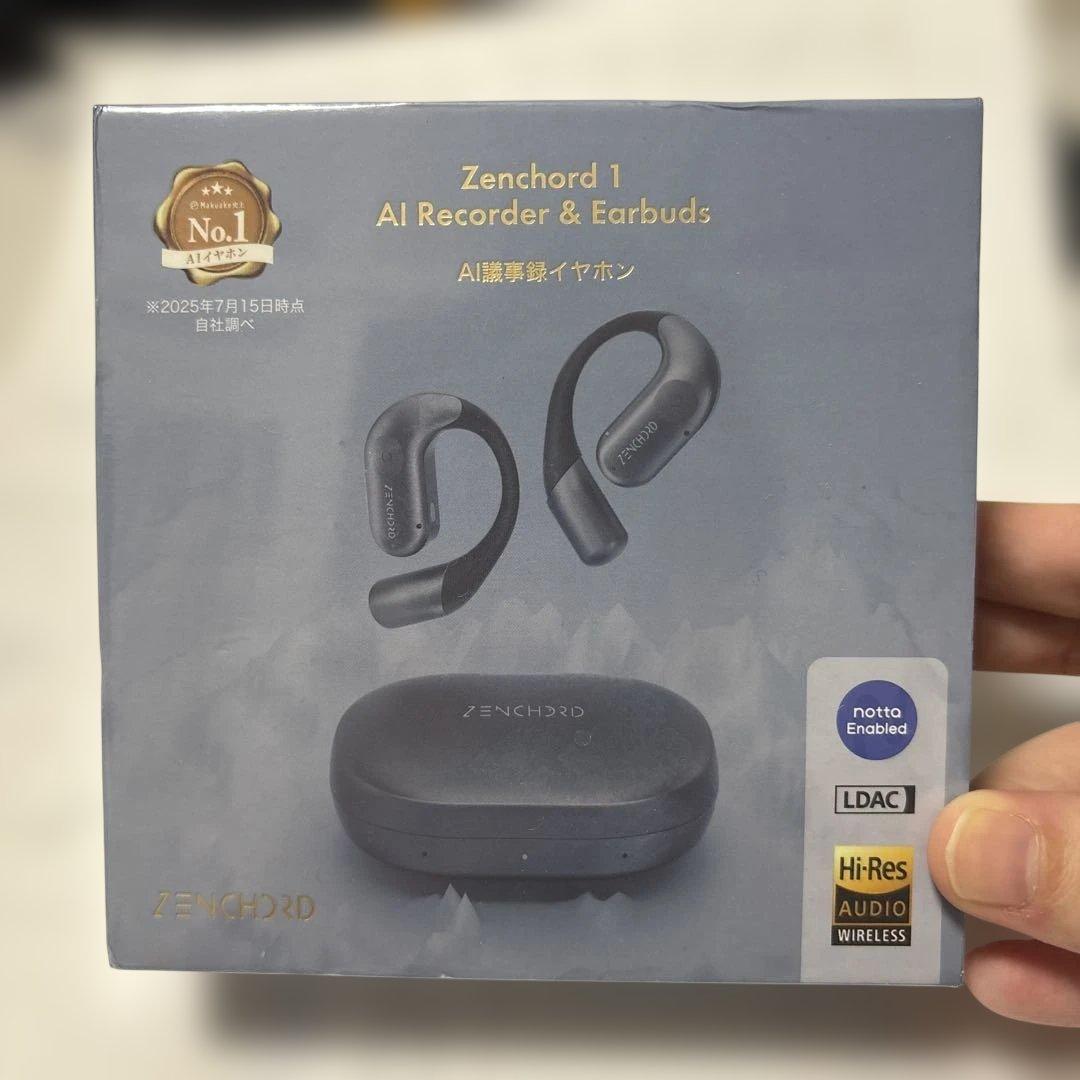 （新品未開封）AI音声認識技術を搭載。次世代イヤホン「Zenchord 1」