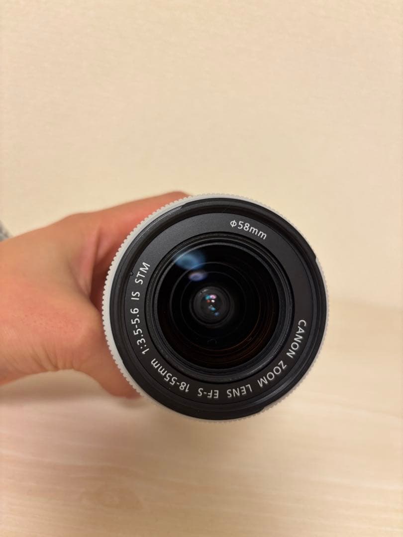 Canon EOS Kiss X7 ホワイト 本体 + レンズ