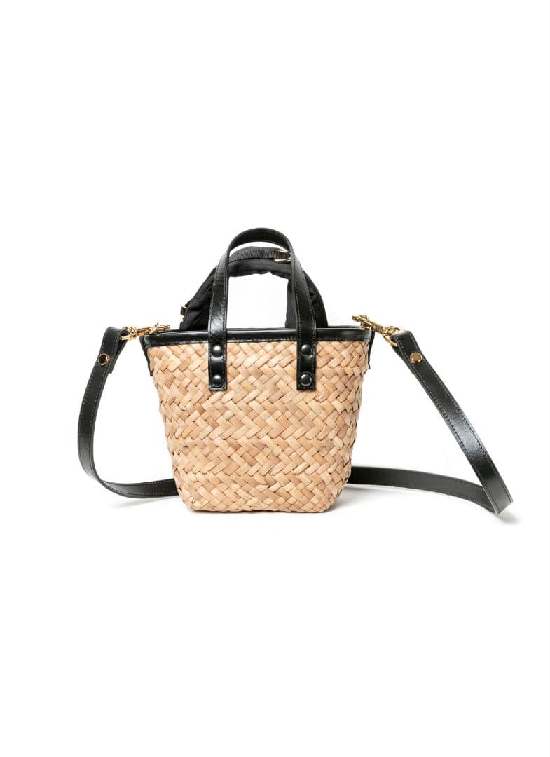 SACAI ハイブリッド　マルシェ　ミクロ　バッグ　カゴバッグ