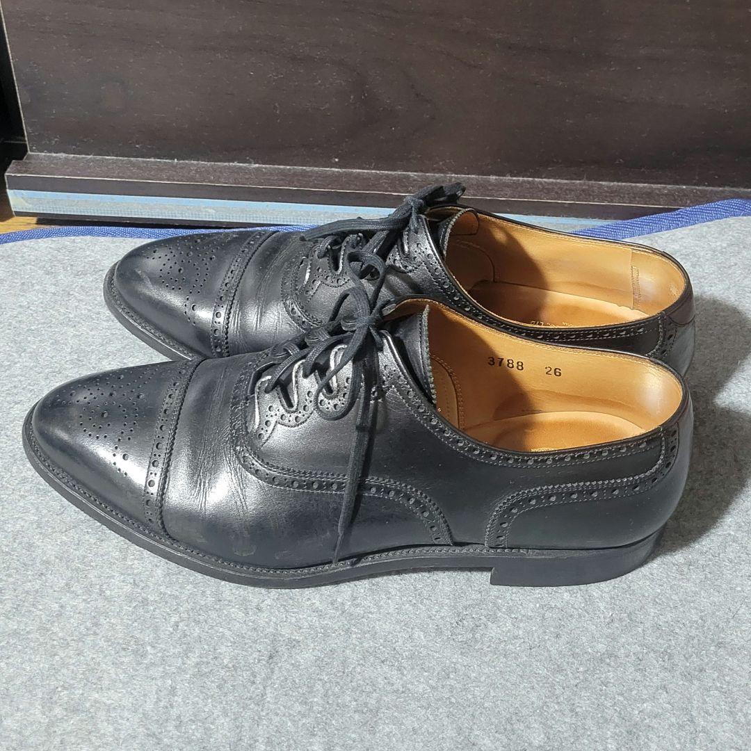 スコッチグレイン　ブラック　26.0cm