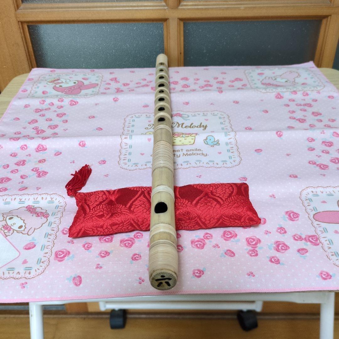 キッズボーイ篠笛六本調子ドレミ調総巻き（道中）新品