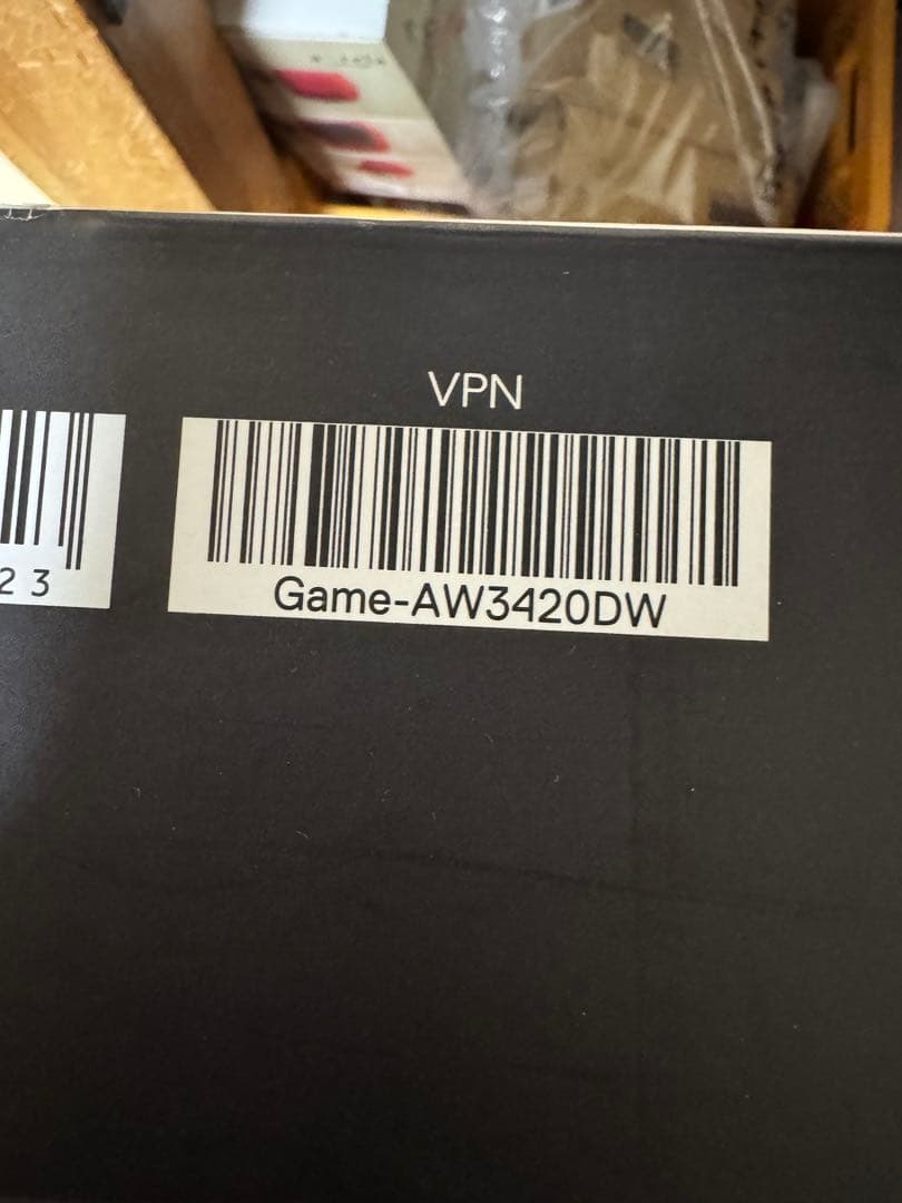 ALIENWARE AW3420DW 34インチ湾曲型モニター