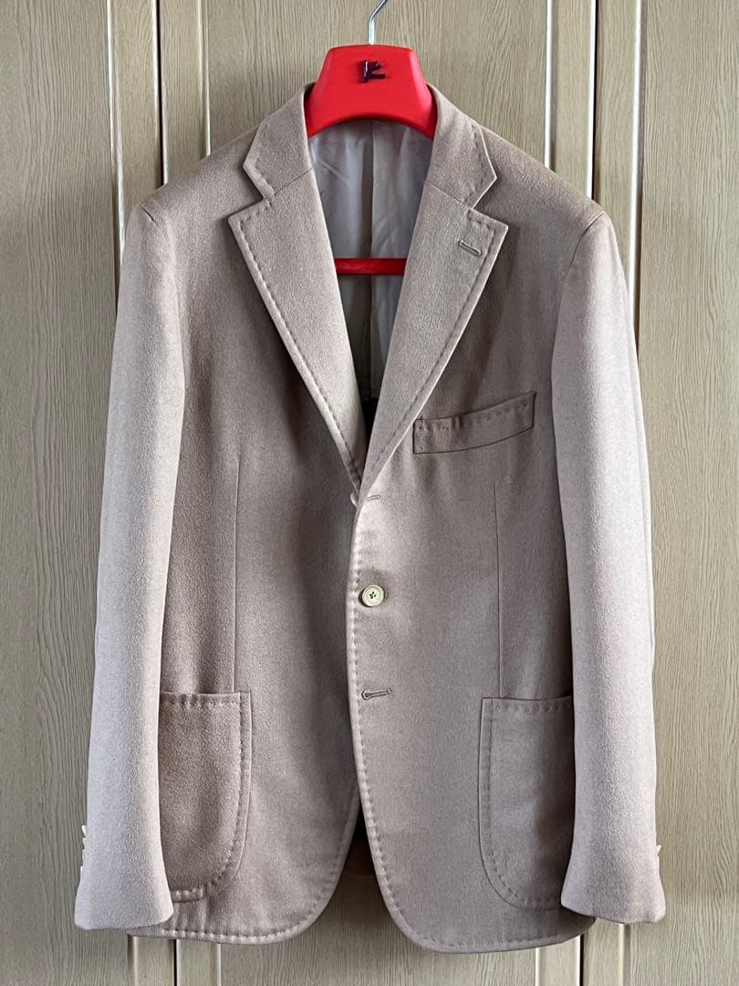 ISAIA イザイア CORTINA キャメルヘア 100% ジャケット 50