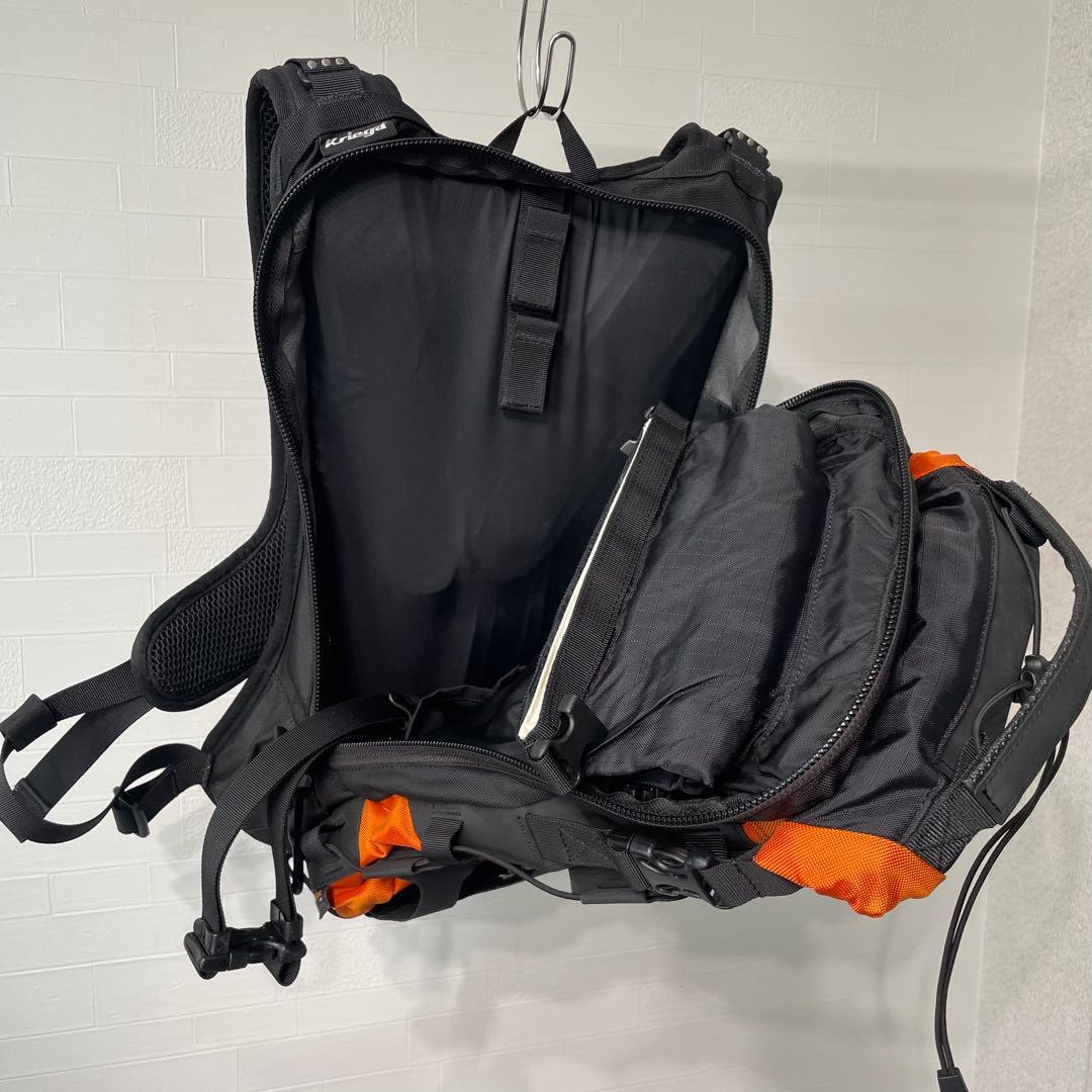 クリーガ　kriega TRAIL 18 ブラック バックパック
