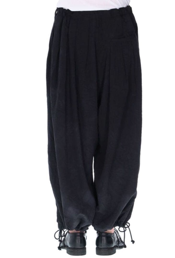 ヨウジヤマモト ムラ染めバルーンパンツ 20AW