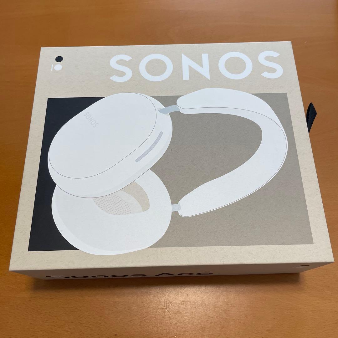 【新品・未開封】Sonos ace ワイヤレスヘッドホン　ホワイト