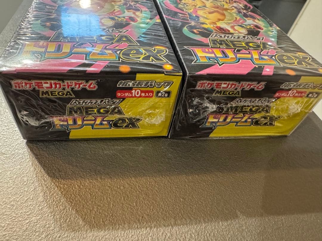 ポケモンカードゲーム MEGA ドリームex box シュリンク付き