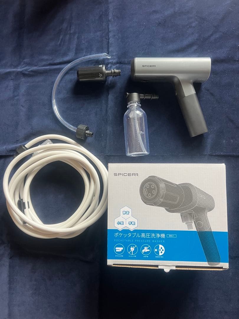 高圧洗浄機　バッテリー式　SPICER