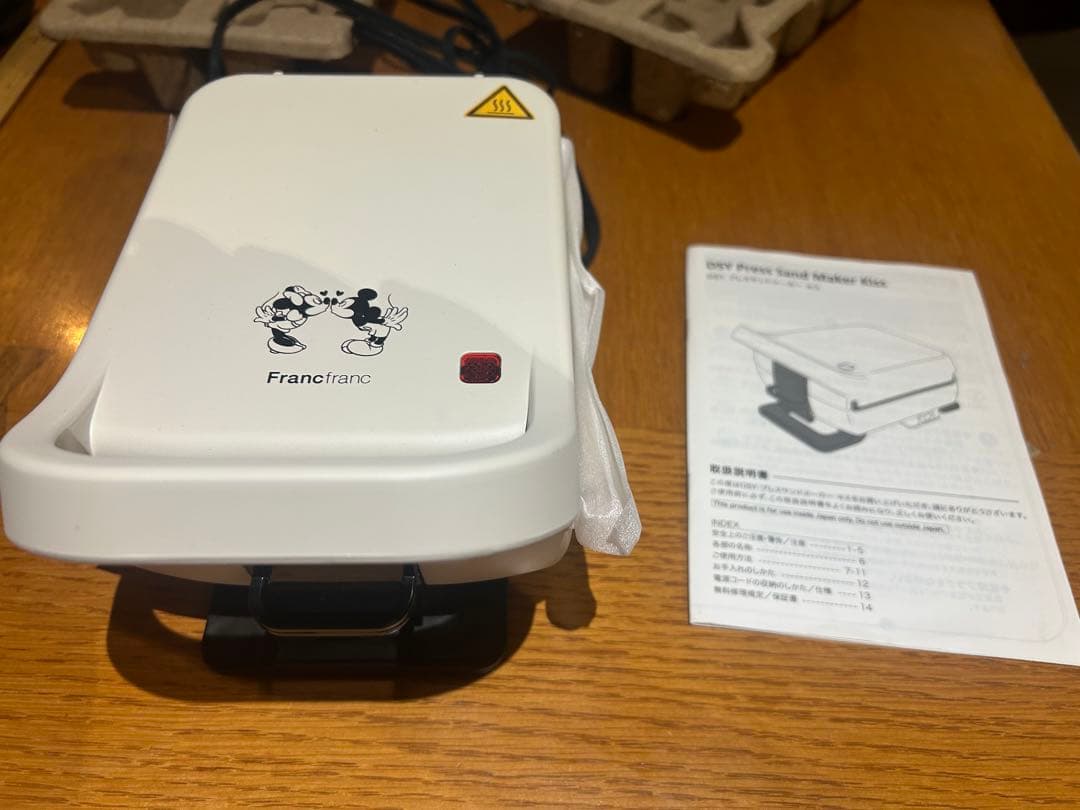 Francfranc ミッキープレスサンドメーカー