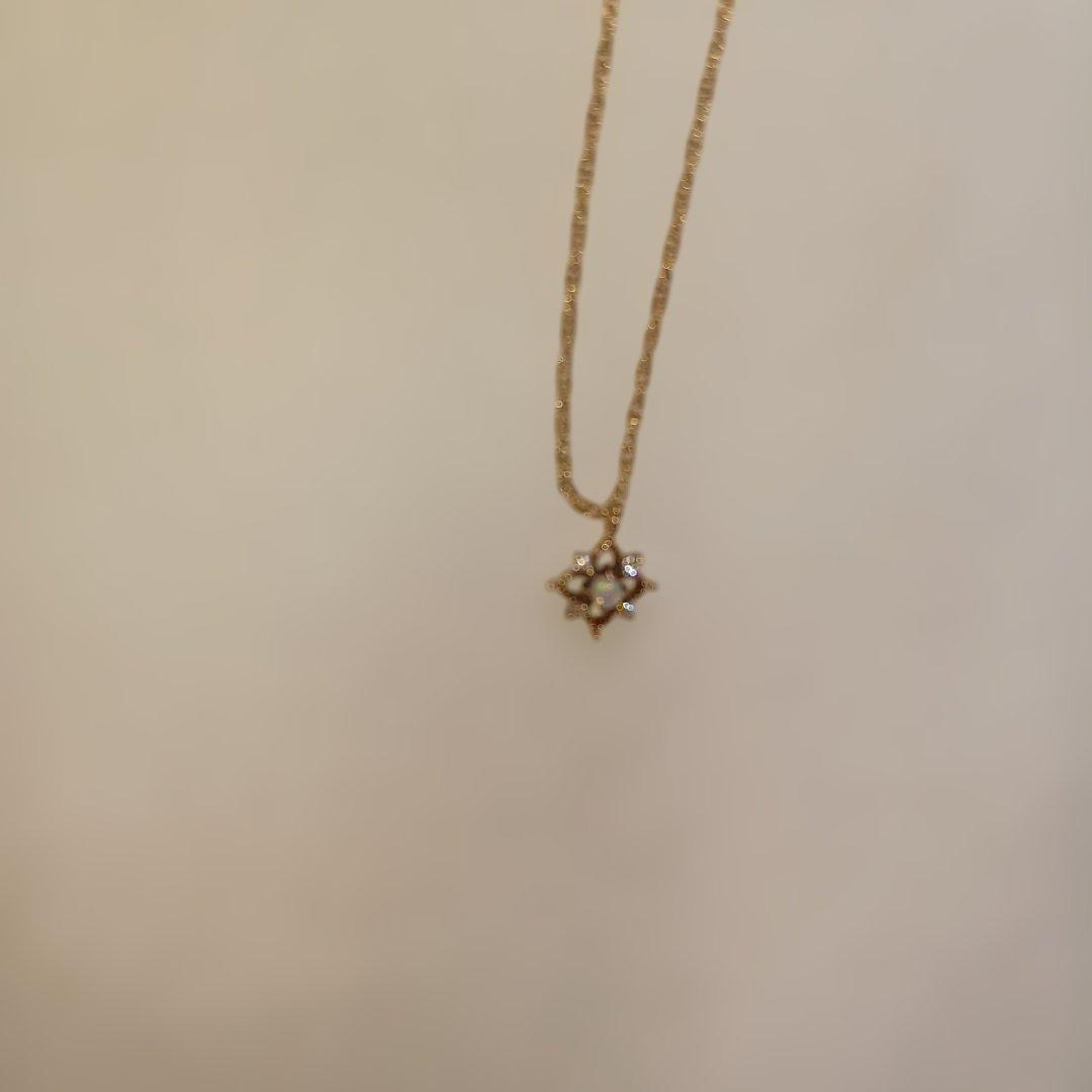 ひ*ん様 ete　 K10　ネックレス　オパール