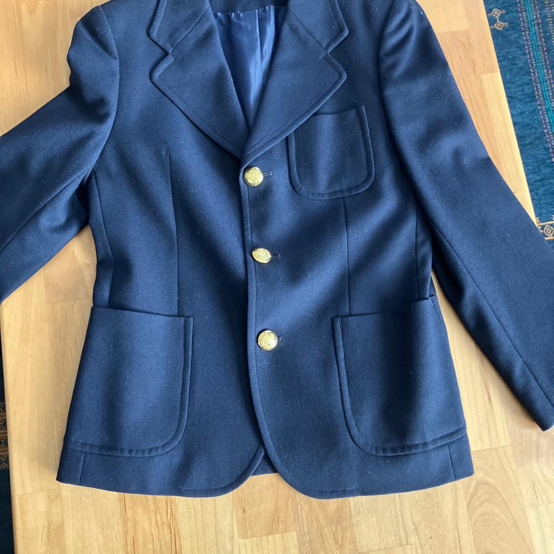 美品✨ラルフローレン　140 紺ブレザージャケット　グレーパンツ　卒業式　結婚式