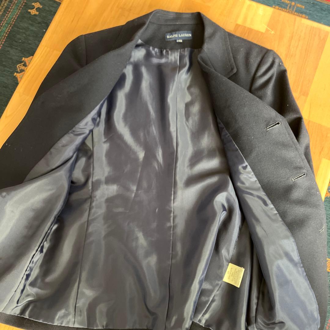 美品✨ラルフローレン　140 紺ブレザージャケット　グレーパンツ　卒業式　結婚式