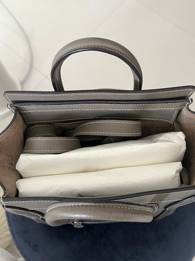 CELINE グレー トートバッグ