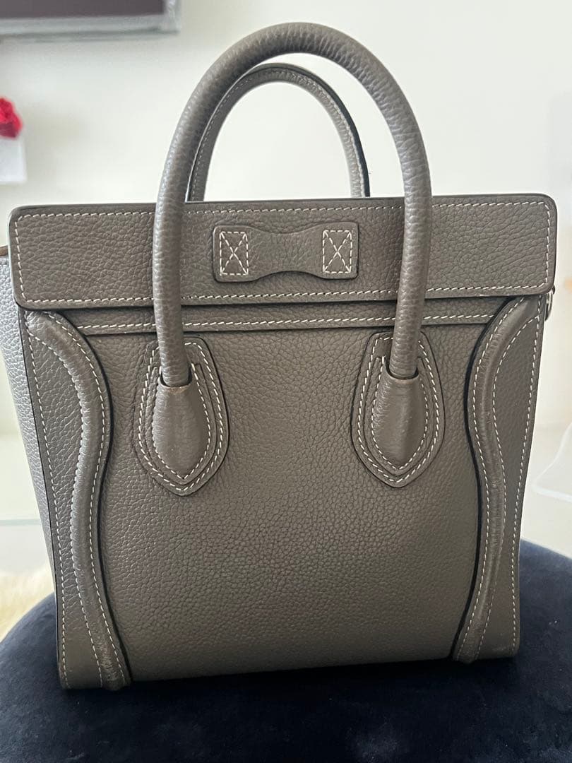 CELINE グレー トートバッグ