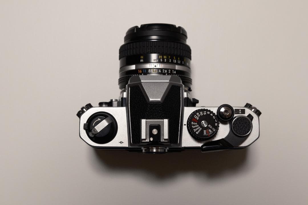 フィルムカメラ Nikon New FM2 + Ai Nikkor 50mm F1.4S