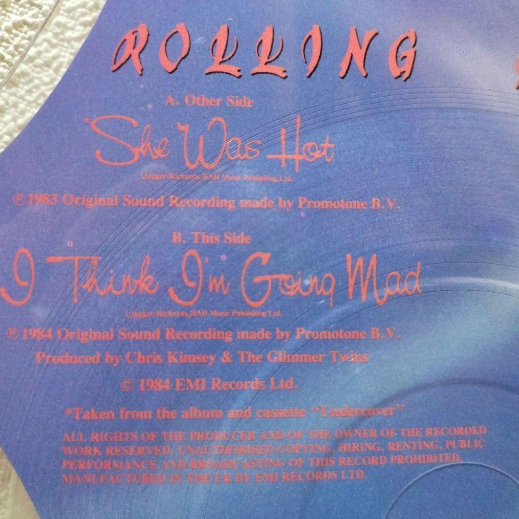 k*f様 Ｓｈｅ Ｗａｓ Ｈｏｔ／…』限定盤７インチ・シェイプド・ピクチャー《輸