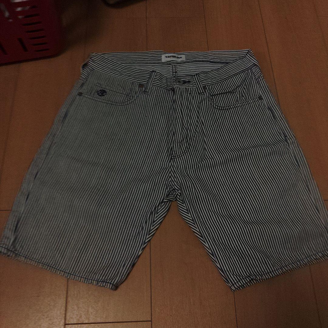 A Bathing Ape ストライプショートパンツ
