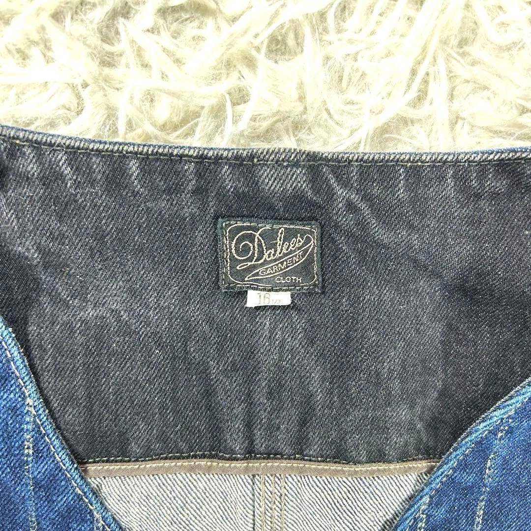 大きいサイズ✨デラックスウェア　ダリーズ & コー　ウォバッシュ デニム ベスト