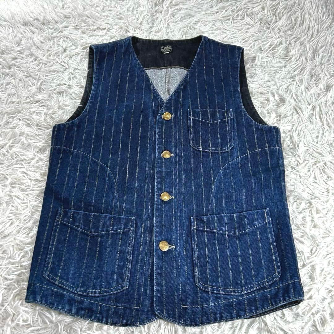大きいサイズ✨デラックスウェア　ダリーズ & コー　ウォバッシュ デニム ベスト