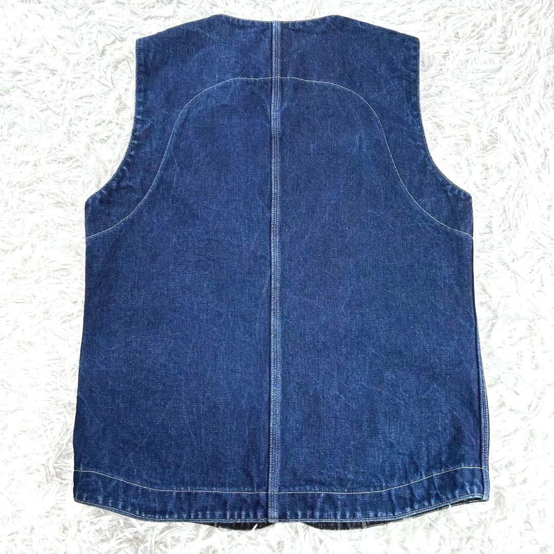 大きいサイズ✨デラックスウェア　ダリーズ & コー　ウォバッシュ デニム ベスト