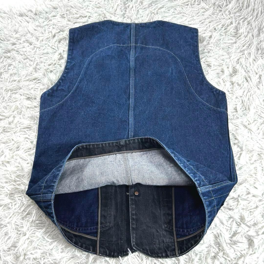 大きいサイズ✨デラックスウェア　ダリーズ & コー　ウォバッシュ デニム ベスト