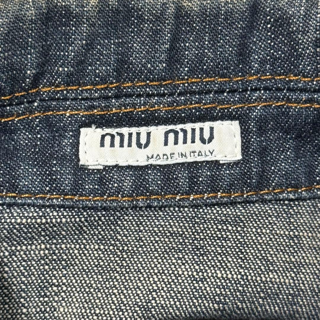miumiu アーカイブ　デニム ジャケット