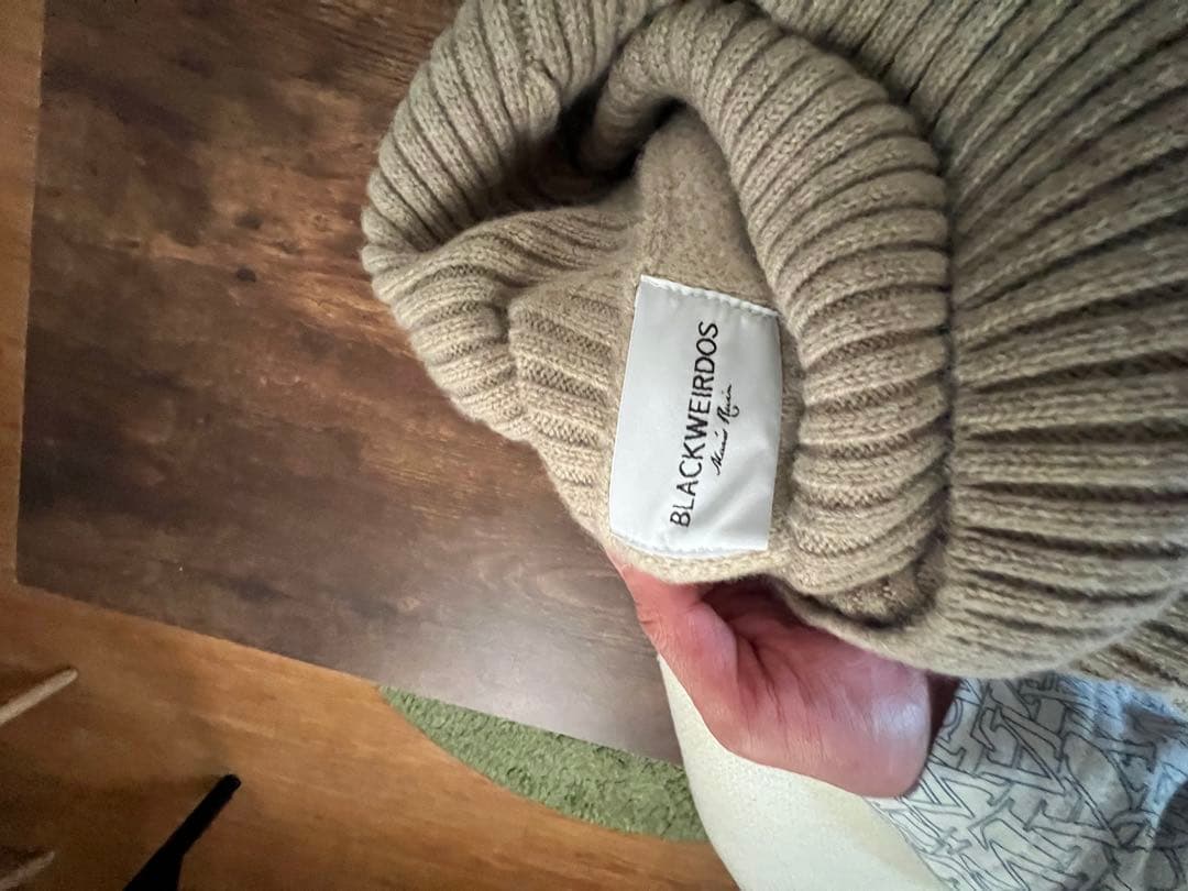 Black Weirdos black weirdos タートルネックニット M