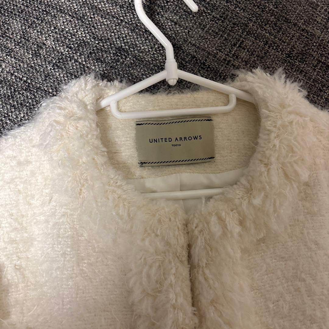 最終値下‼️ユナイテッドアローズ　GIOLICA ツイード ジレ　ベスト