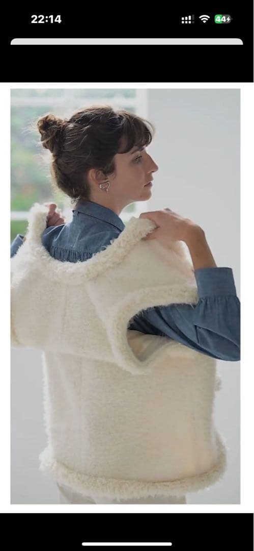 最終値下‼️ユナイテッドアローズ　GIOLICA ツイード ジレ　ベスト