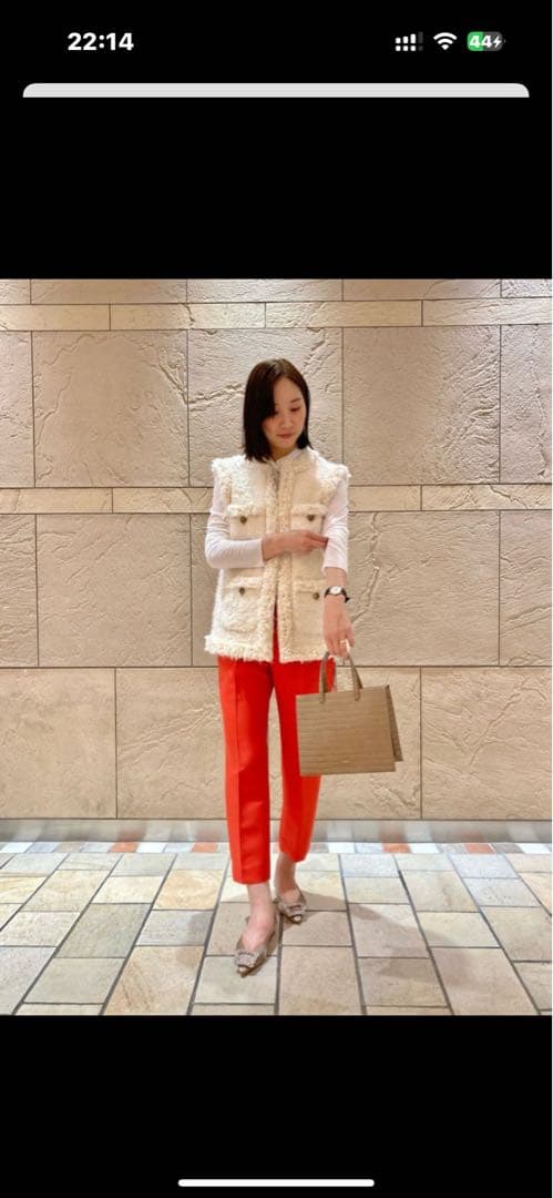 最終値下‼️ユナイテッドアローズ　GIOLICA ツイード ジレ　ベスト