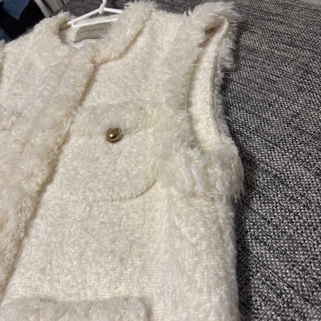 最終値下‼️ユナイテッドアローズ　GIOLICA ツイード ジレ　ベスト