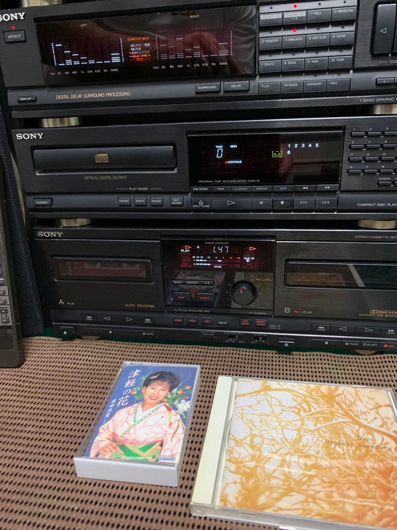 内蔵ブルーツゥース変更可能SONYリバティLBT-V750中古動作品レコード付き