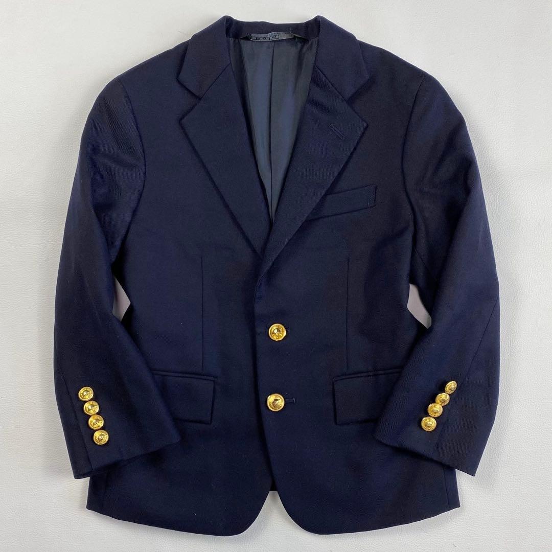 美品✨ラルフローレン120豪華4点フォーマルセットアップスーツ入学式　紺ブレザー