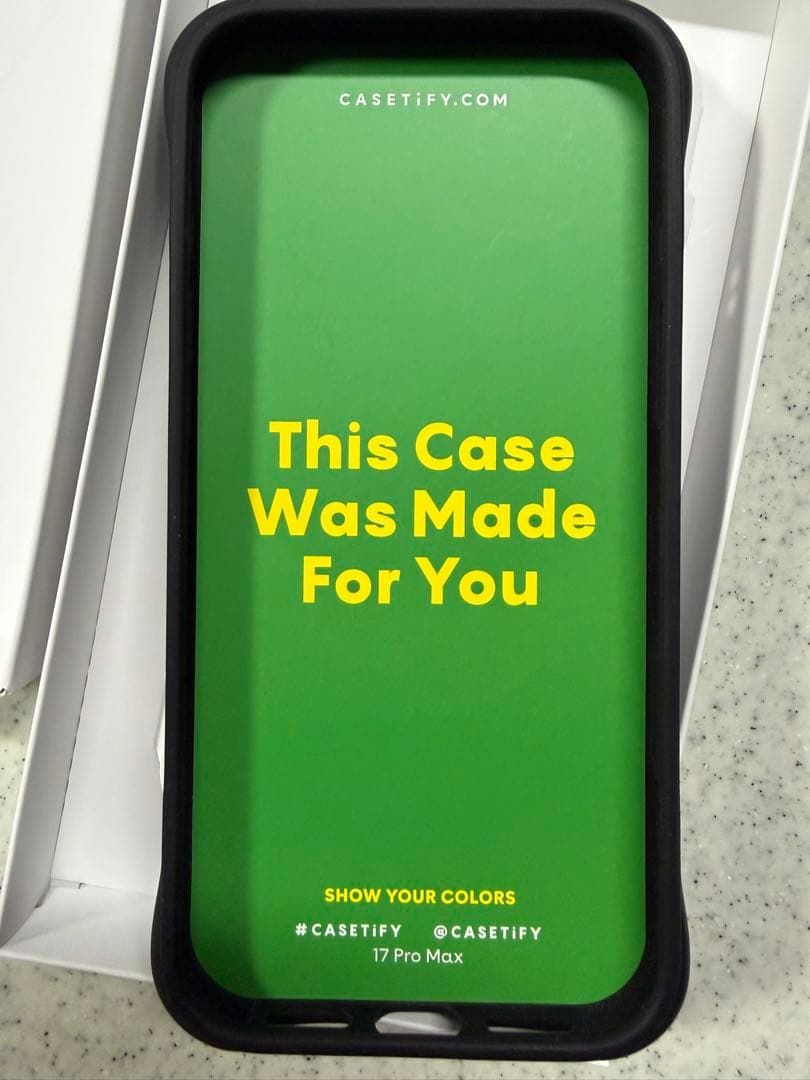 CASETIFY iPhone17proMaxシリコンケース グリップセット