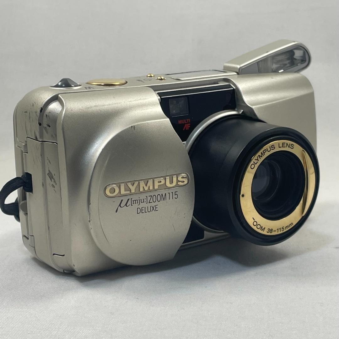 【動作確認済】OLYMPUS μ ZOOM 115 DELUXE フィルムカメラ