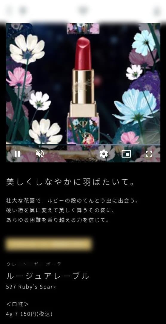 クレ・ド・ポーボーテ限定アイシャドウ&リップ