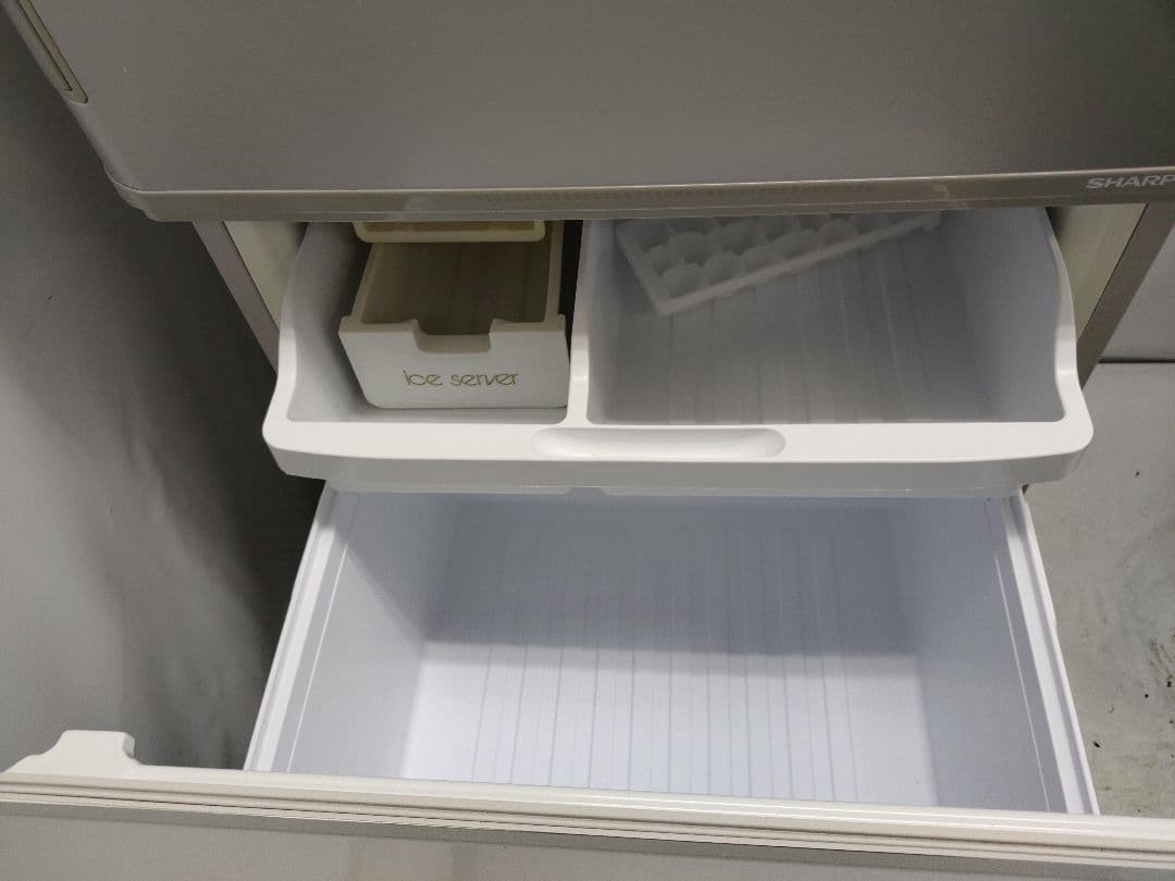 SHARP　2020年製　両開き　冷凍冷蔵庫　SJ-W352F-S