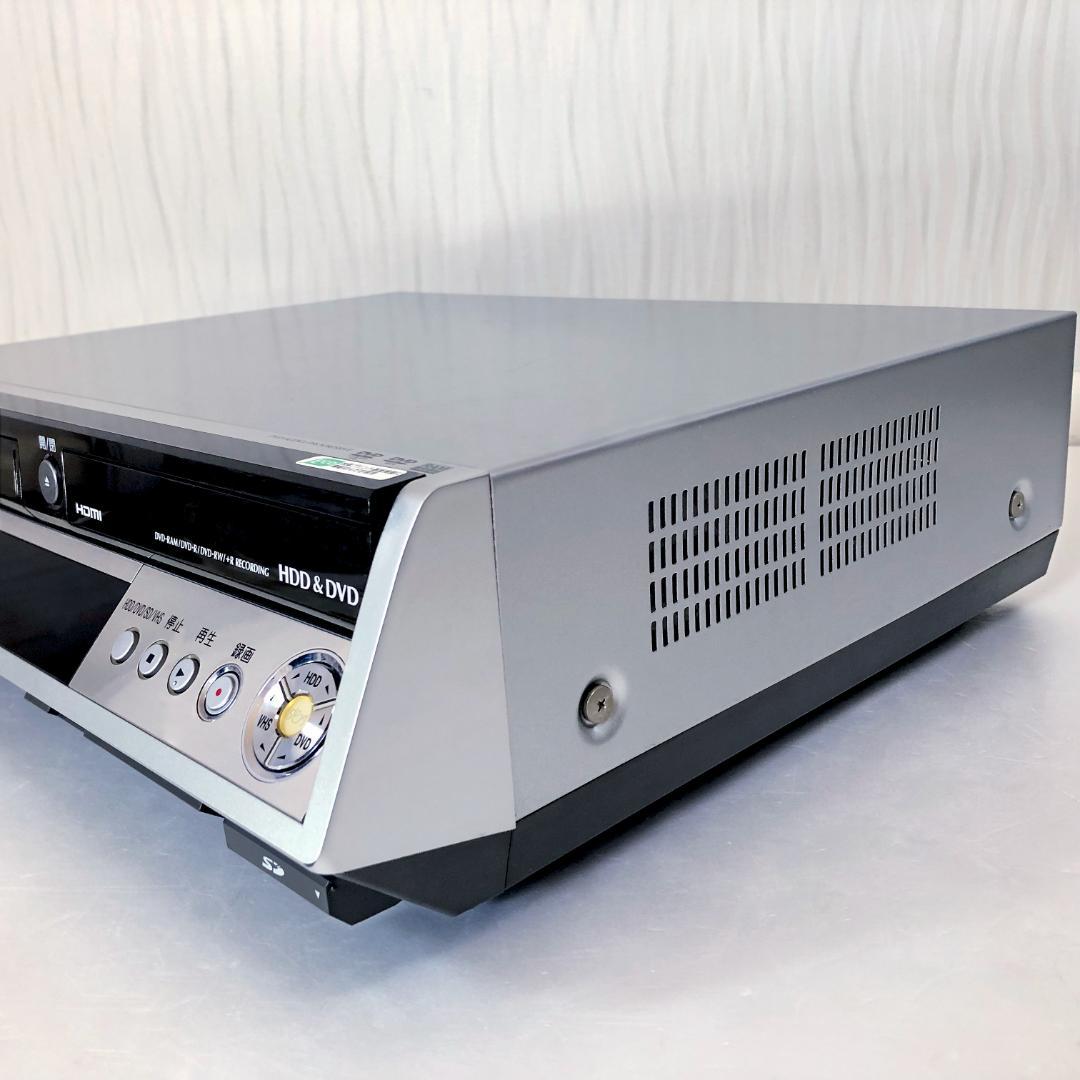 【動作良好】パナソニック DIGA ＨＤＤ内蔵 VHS DVD 一体型レコーダー