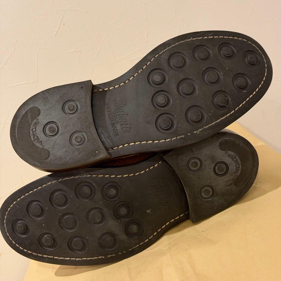 【美品】トリッカーズ カントリーブーツ エイコン UK7　純正クリーム付き