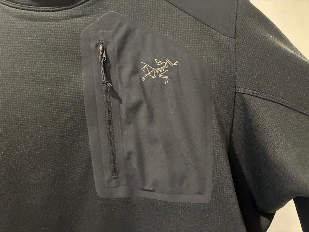 アークテリクス コンシール クルー Konseal Crew M ブラック